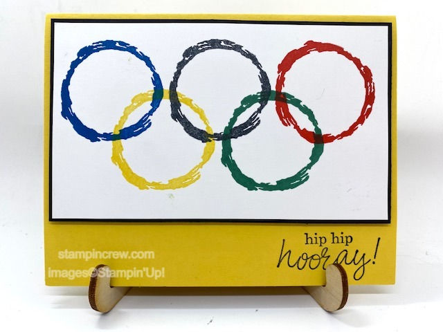 Textures & Frames Olympics Card