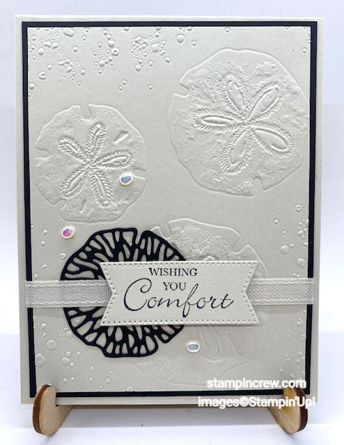 Sympathy Card with Seaside Wishes