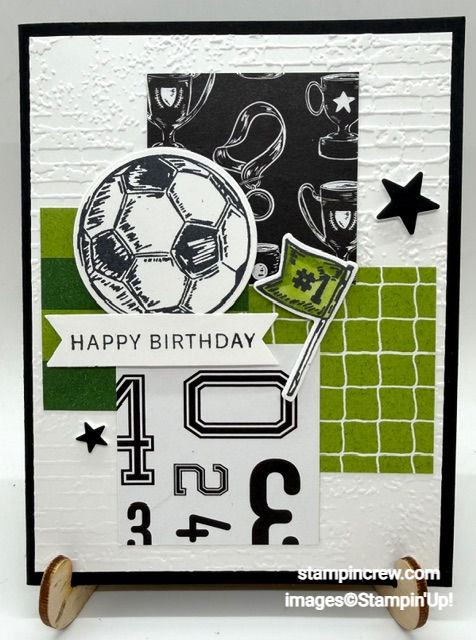 DIY Soccer Birthday Card!