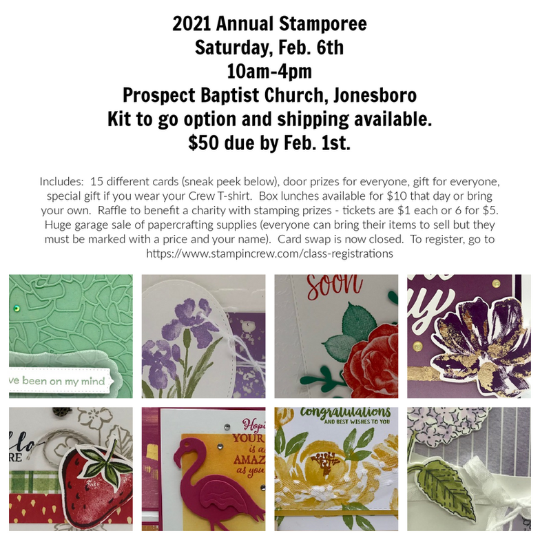 Annual Stamporee is coming!