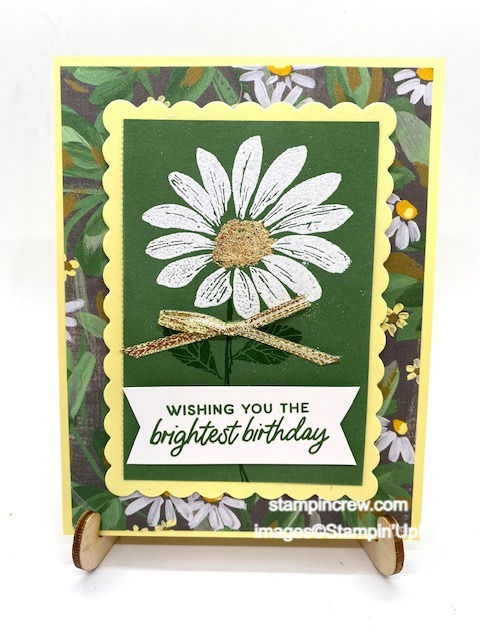 Cheerful Daisies Birthday Card