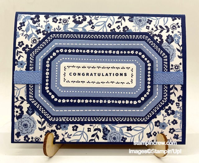 Congratulations Card with Countryside Inn Suite