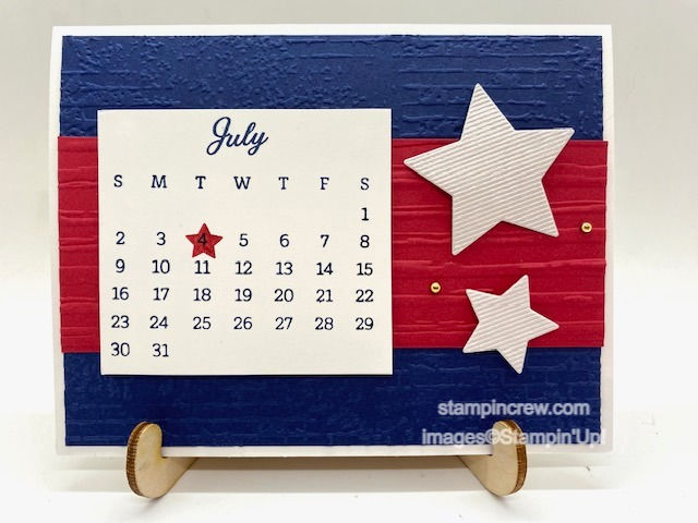 July 4th Card with Days to Remember