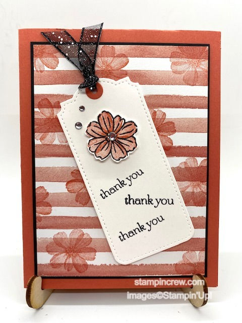 Delicate Dahlias Thank You Card