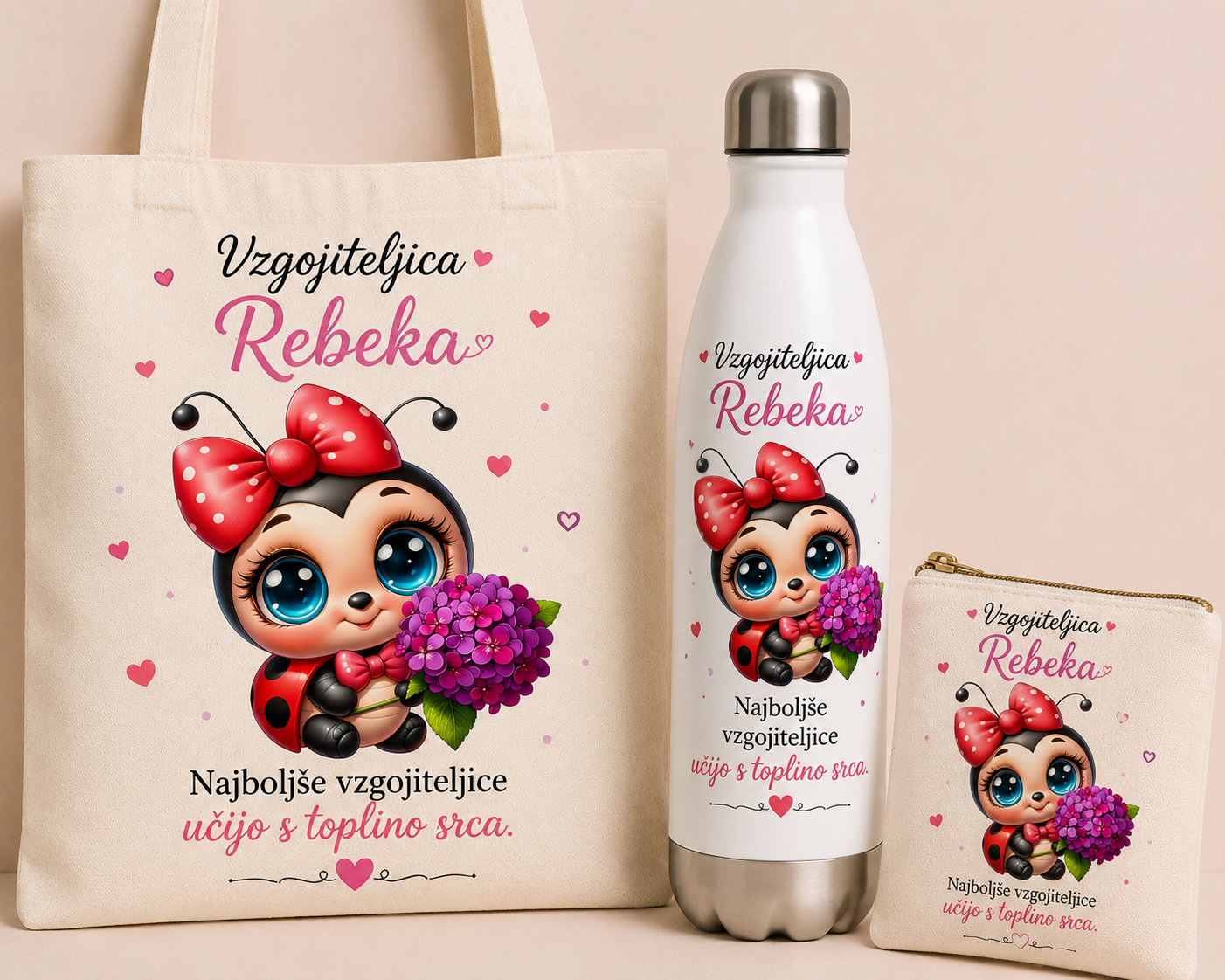 Personaliziran darilni set za vzgojiteljico