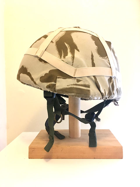 British army helmet | Fergus & Gibbs