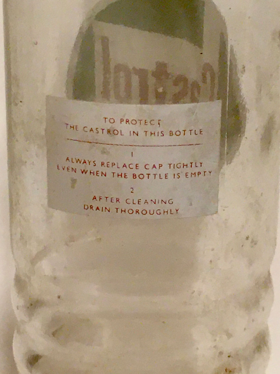 Thumbnail: Old Castrol Oil bottle