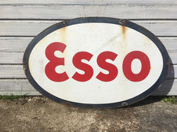 Esso Enamel Sign