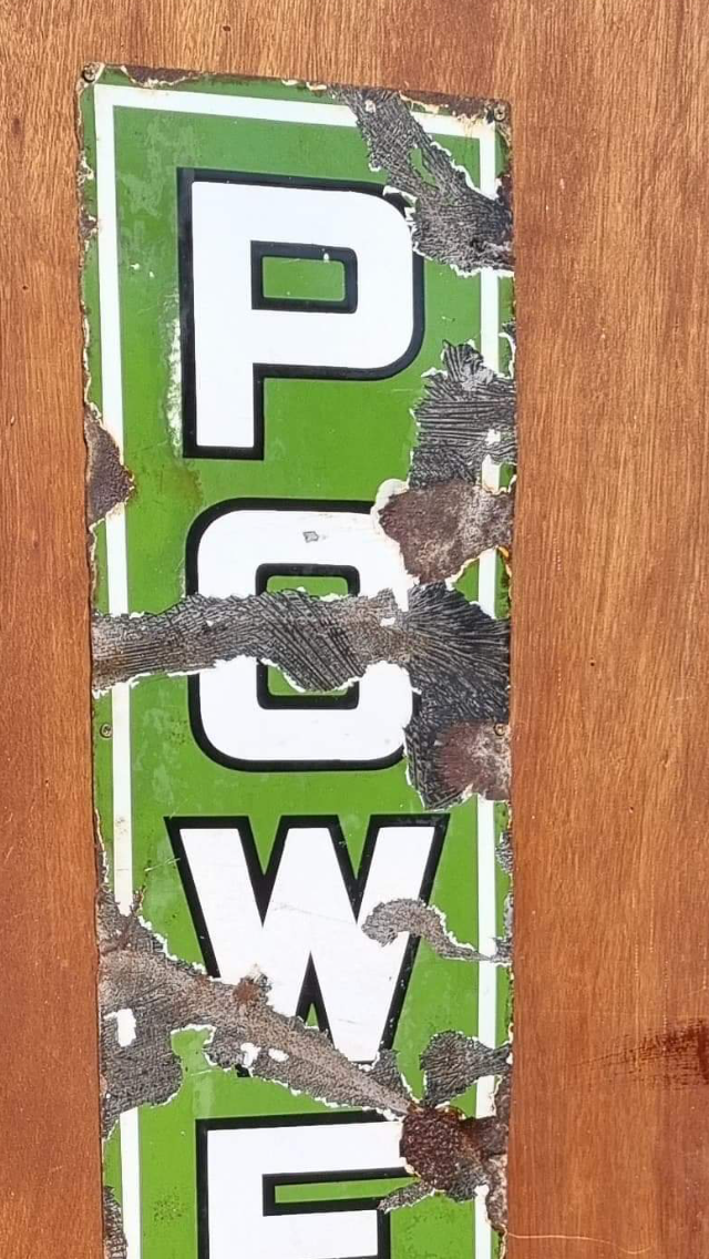 Thumbnail: Power petrol sign