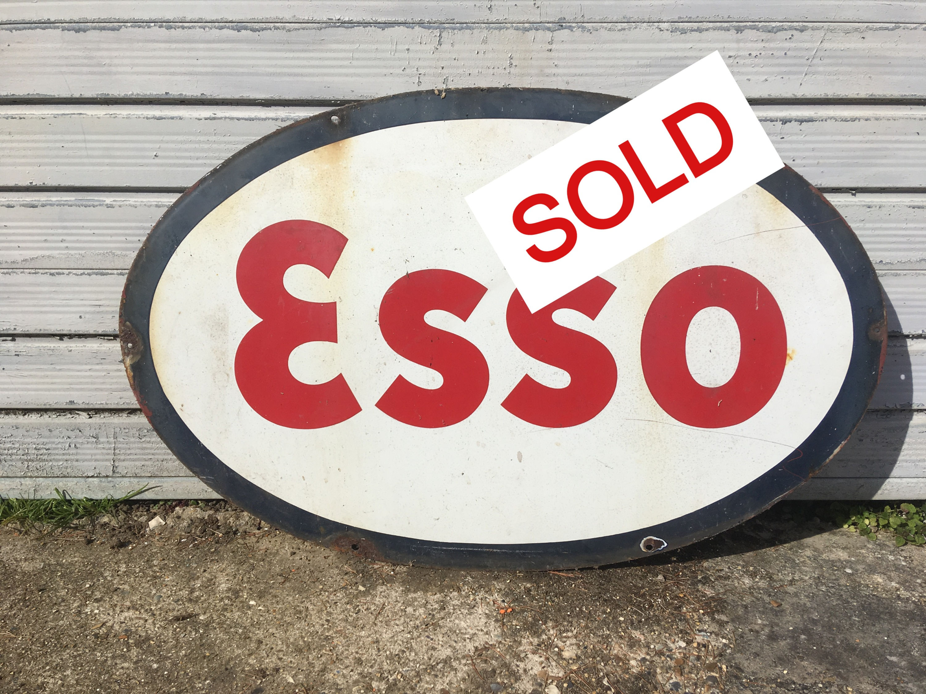 Enamel sign SOLD