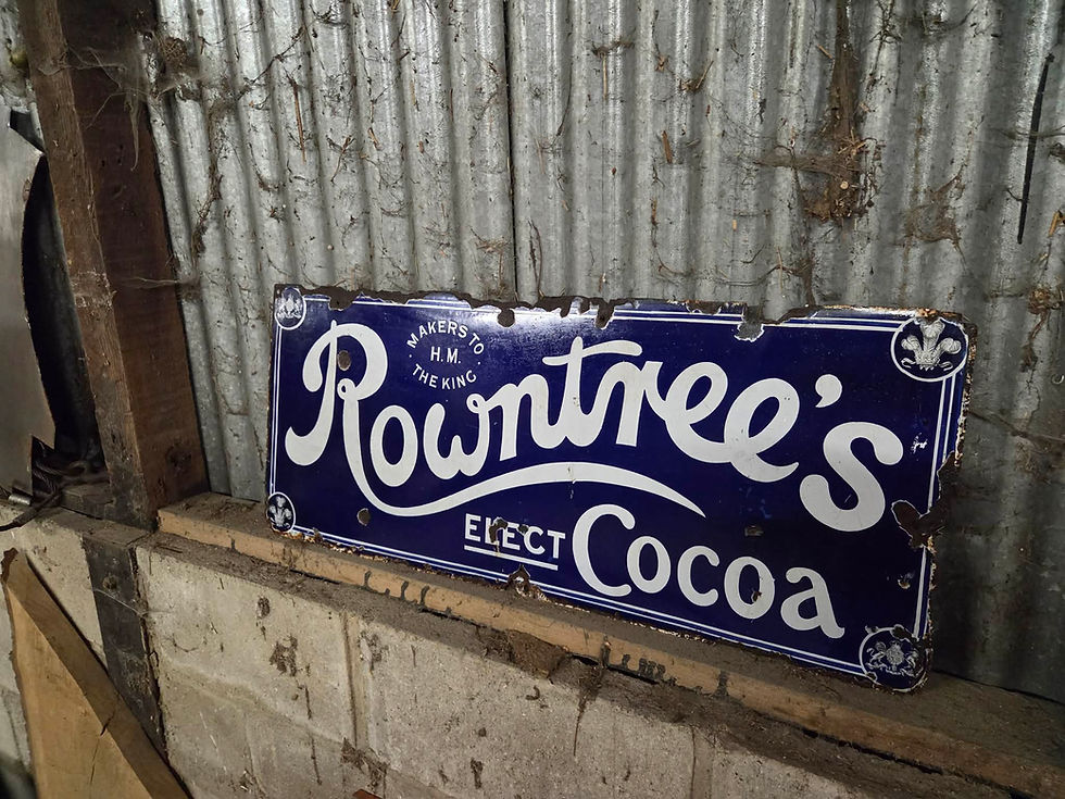 Thumbnail: Rowntree Cocoa sign