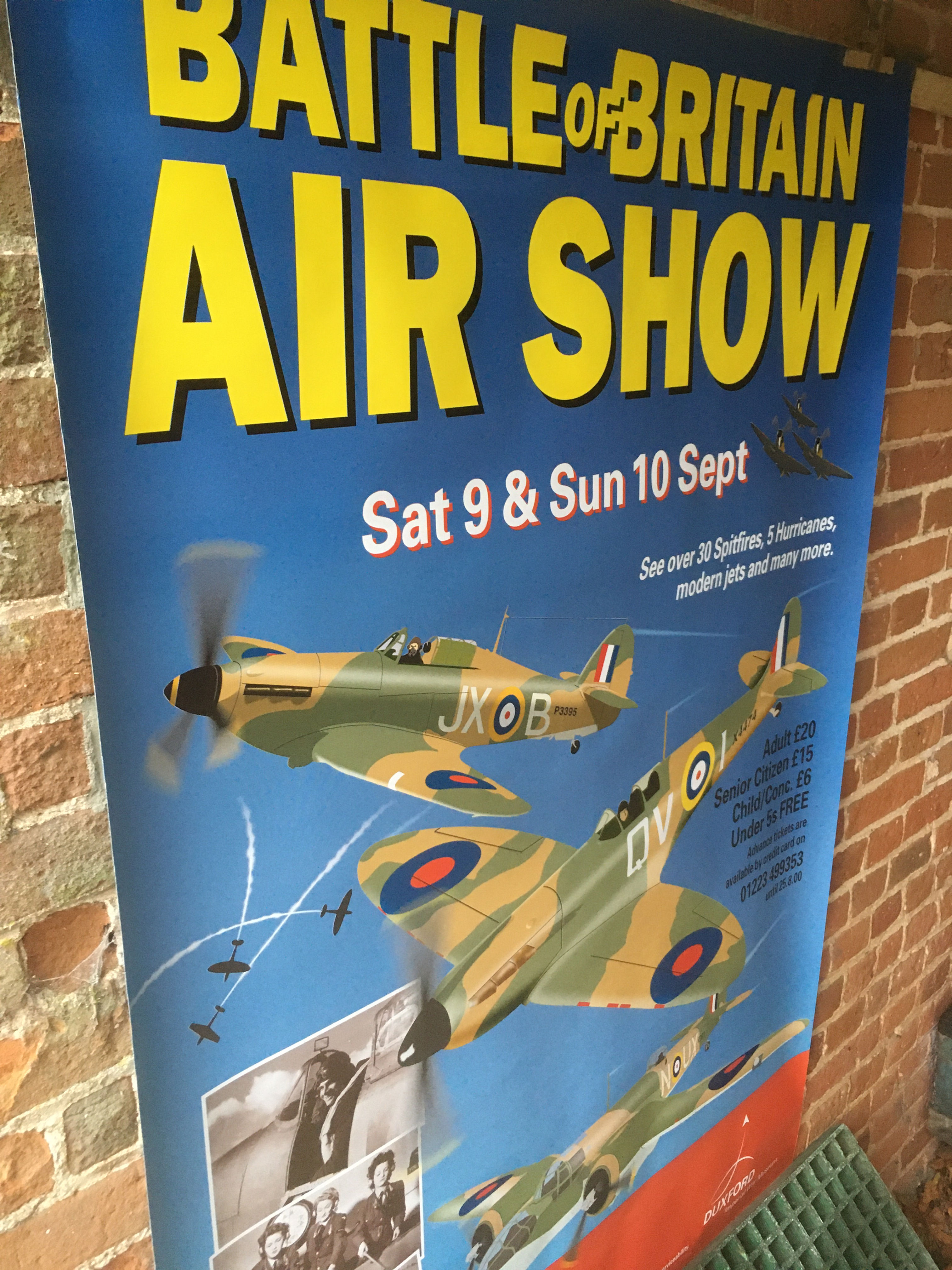 Duxford Air show poster £65