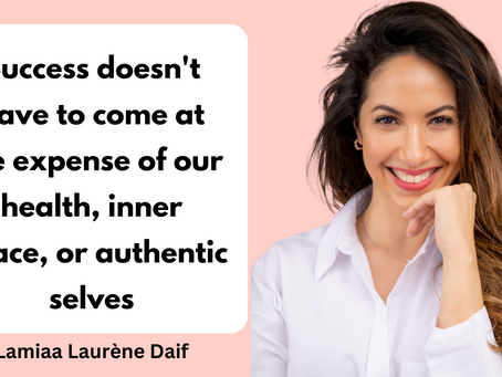 Casablanca, Stanford, Apple, TedX and more: Lamiaa Laurène Daif's Inside-Out Journey