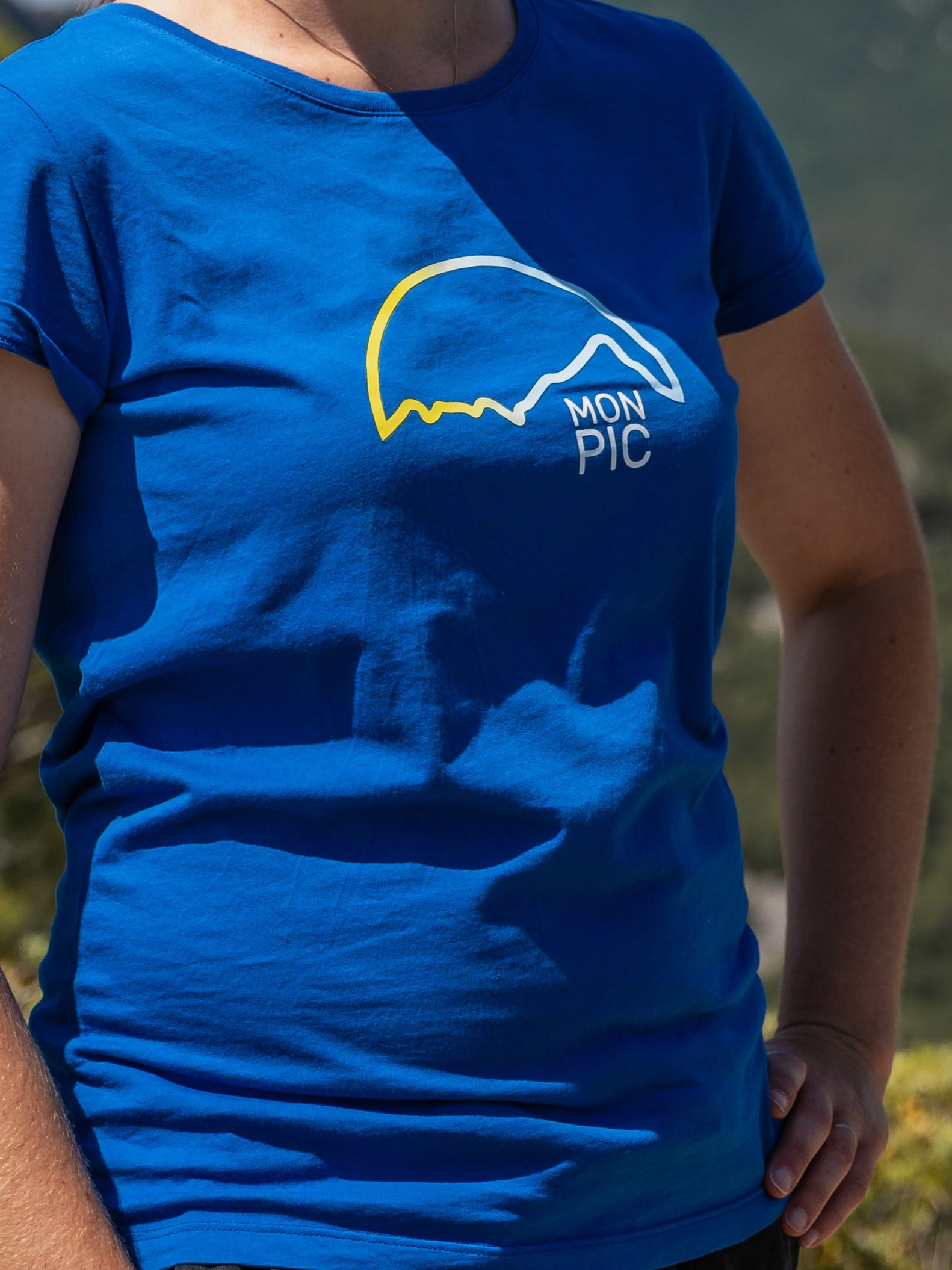 T-shirt Femme Bleu - Reflet