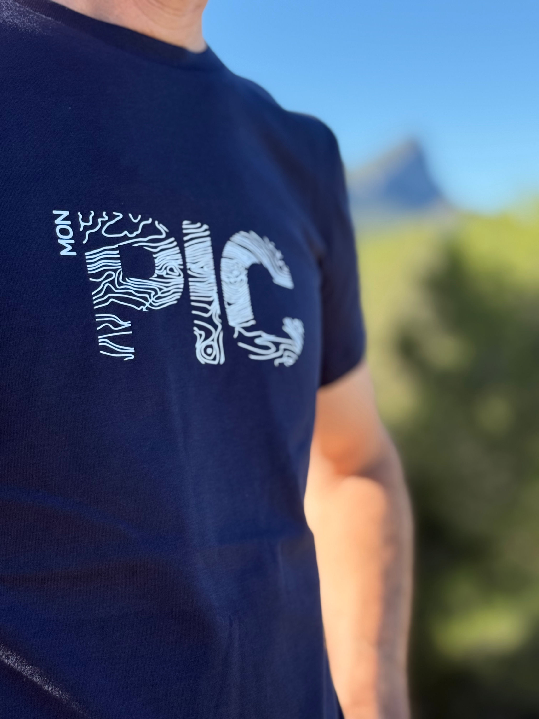 T-shirt Homme Bleu Marine - IGN