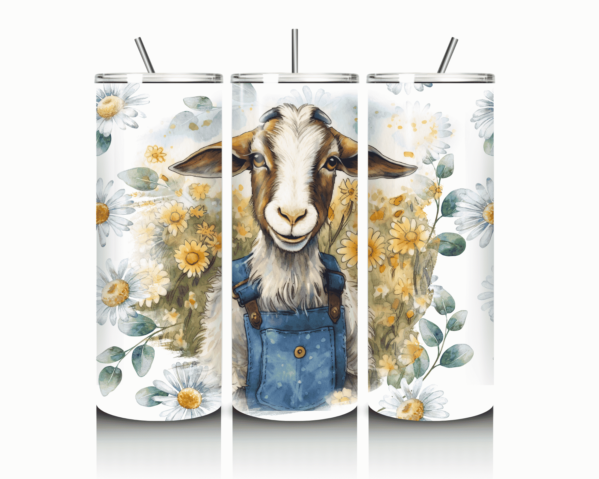 Meadow Goat | 20 oz Skinny Tumbler