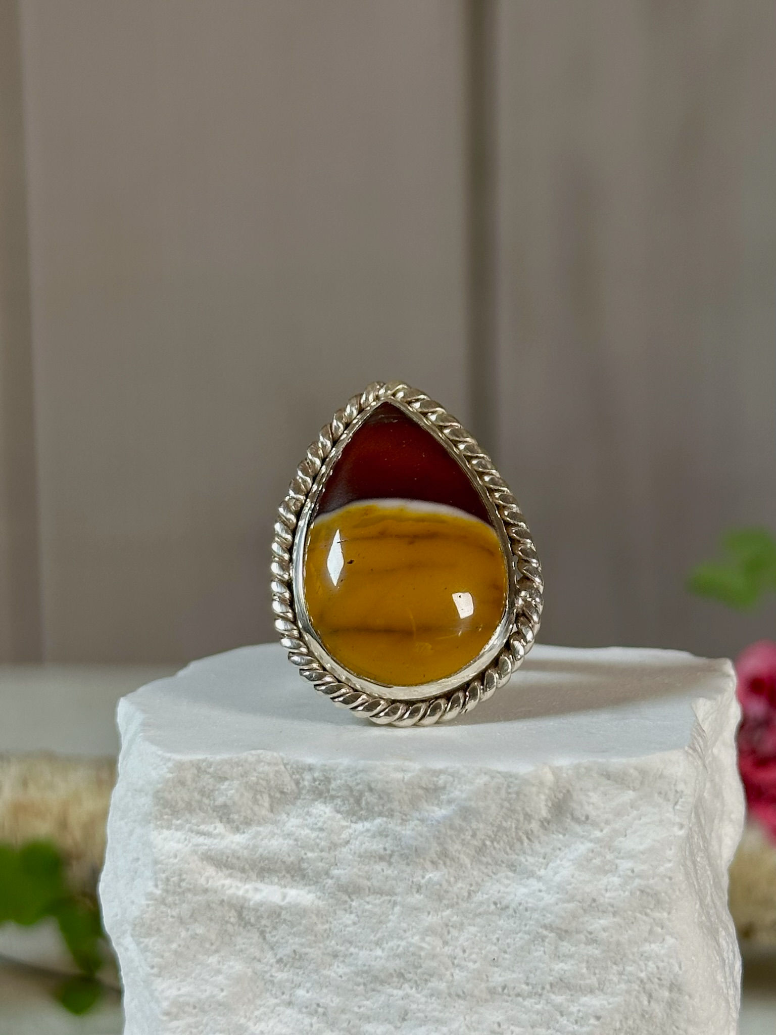 Mookaite Jasper Ring