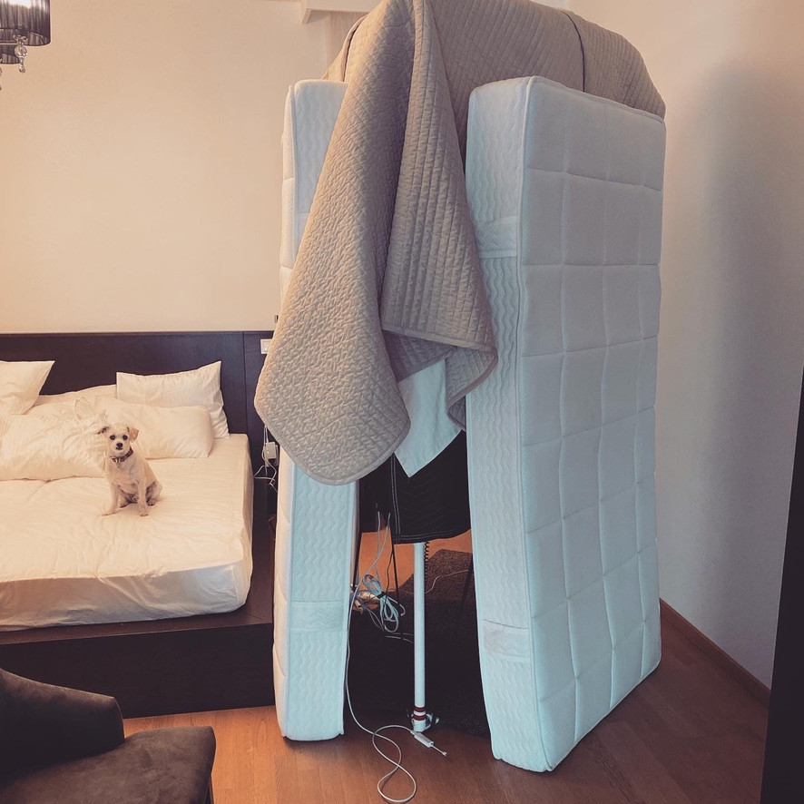 Studio voor op reis voor stemacteurs