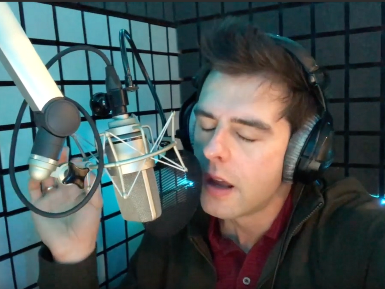 This is how I record a voice over for a commercial ad
