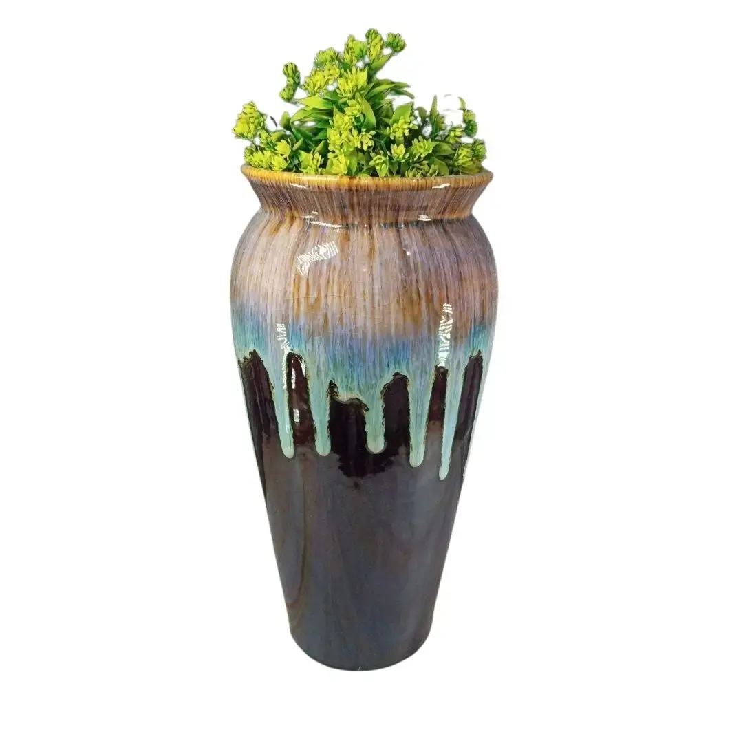 Ring Pipe Planter (6183) - 10"Hx8"D