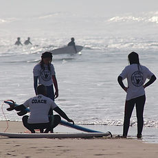 Surf lesson NZS Surf School