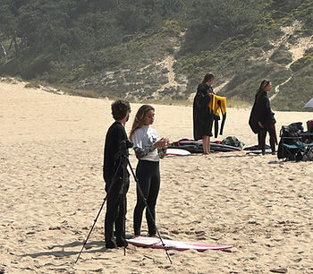treino de surf Clube Surf Lisboa