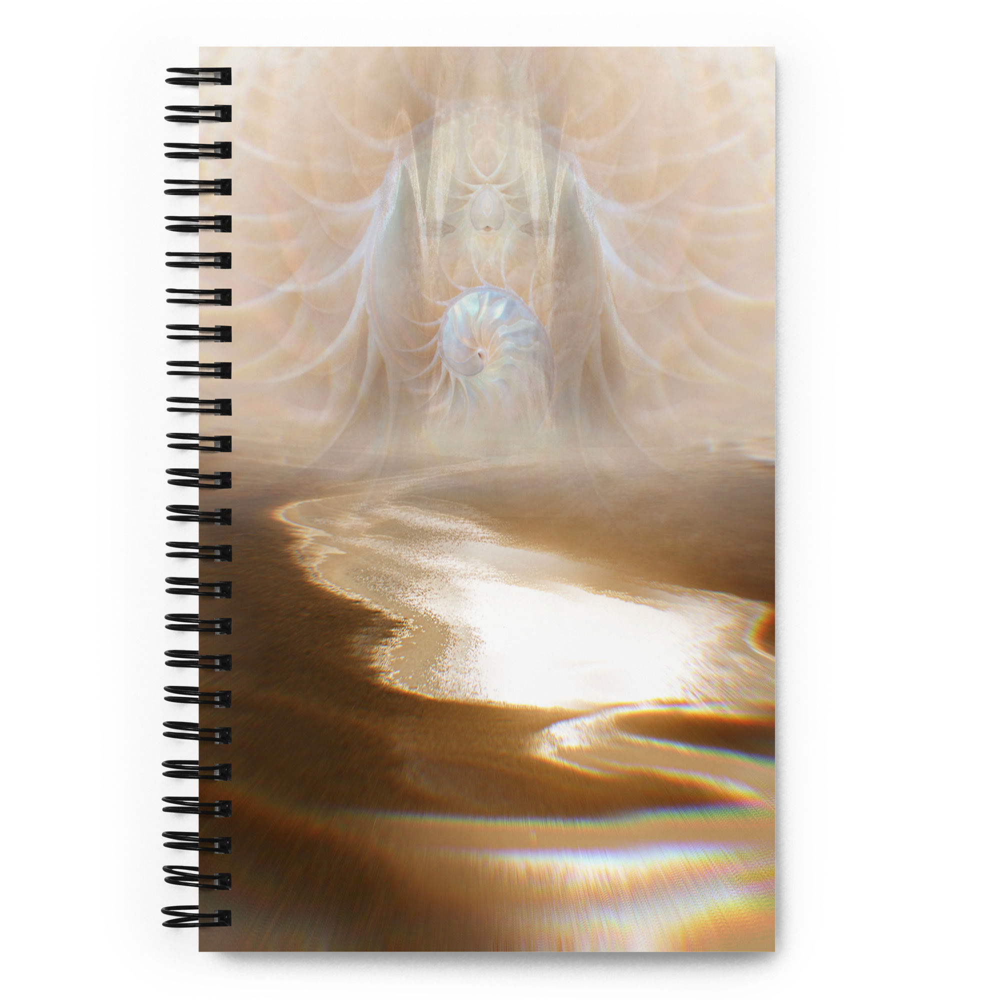 Follow The Stream Spiral notebook