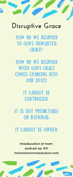 Disruptive Grace Bookmark