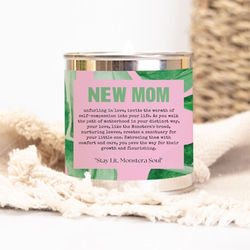 New Mom Paint Can Candle Beach