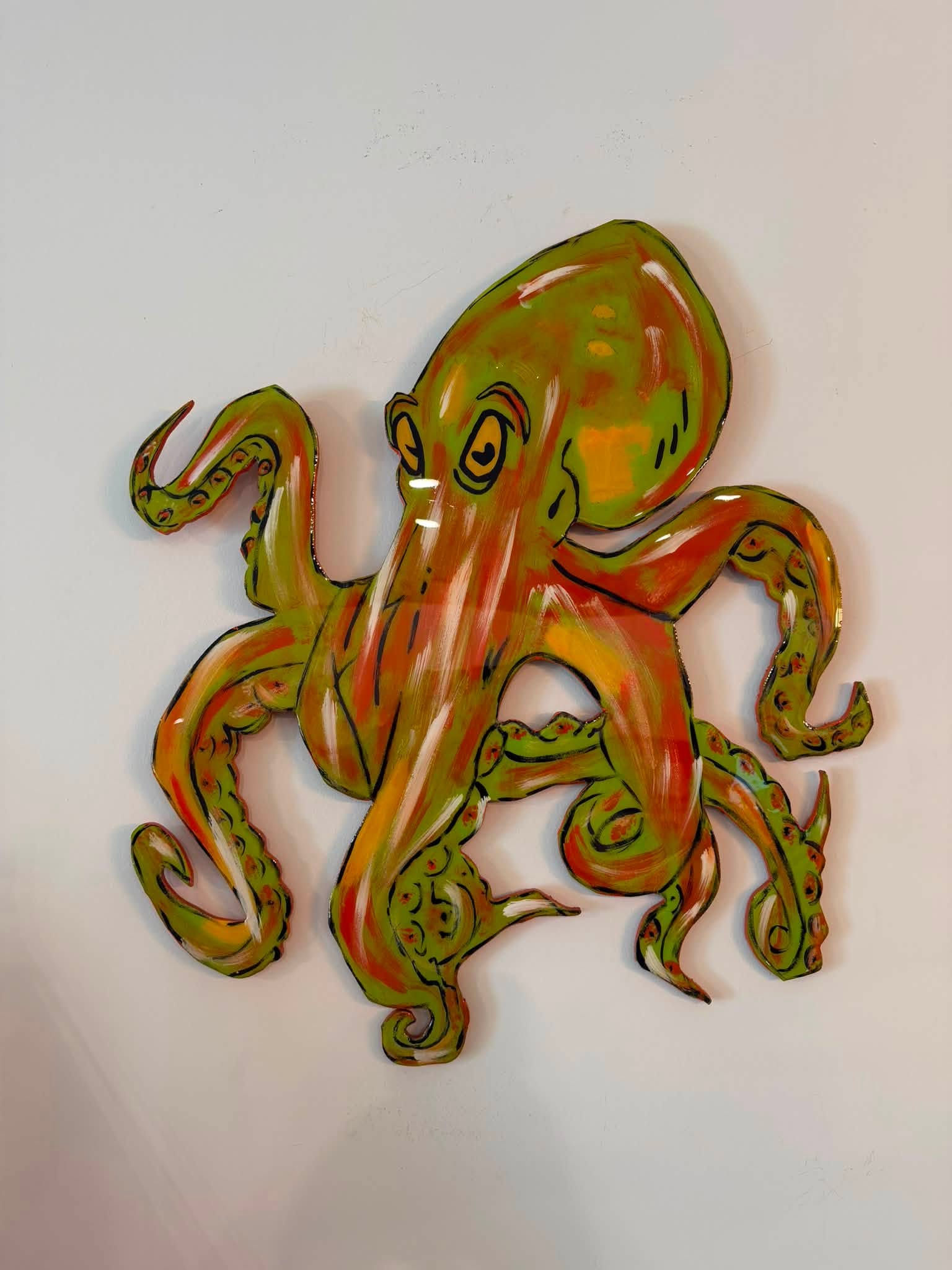 Orange Octopus