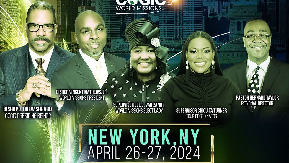 Love & Compassion Tour- Sponsored by COGIC World Missions