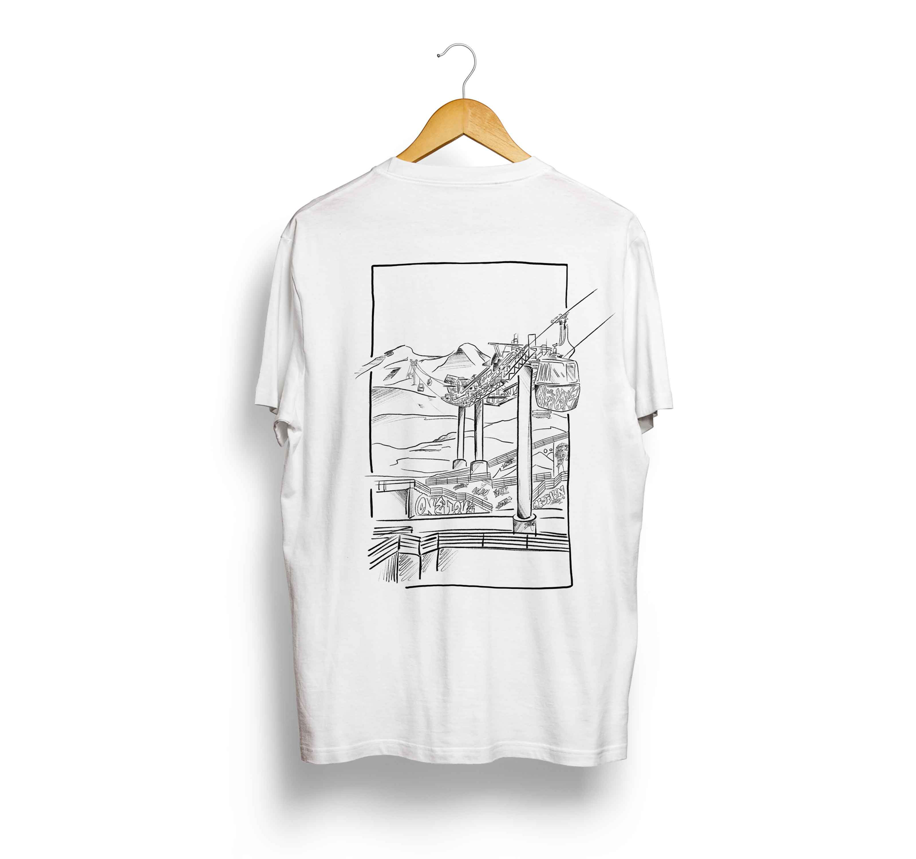 Urban Mountains T-shirt weiss