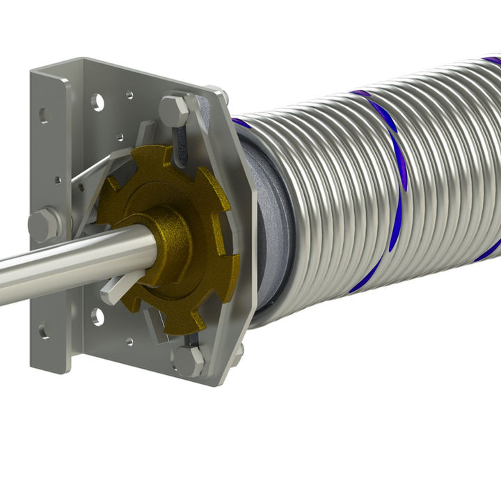 Sprężyna do bramy przemysłowej producenta Krishome