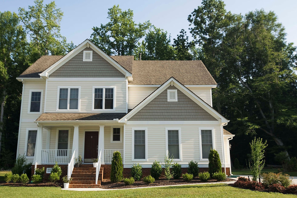 A suburban family home viewed during a home tour
