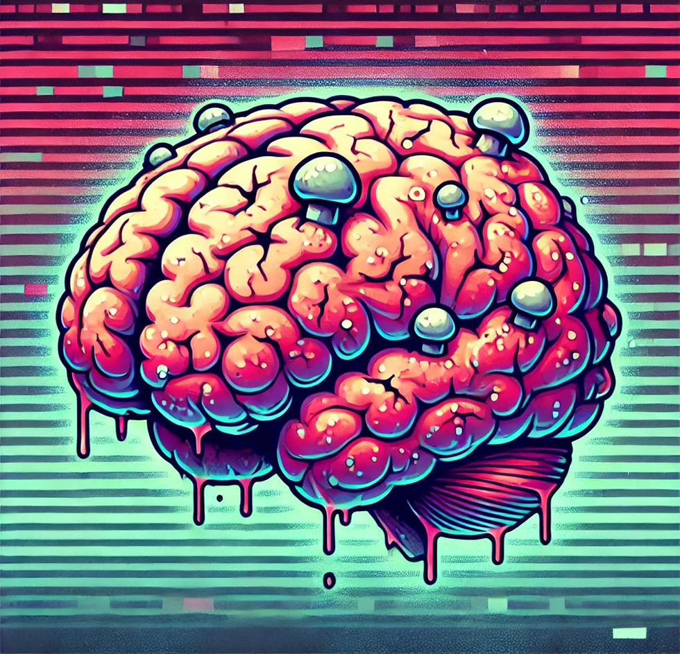 The Cyber-libertarian Origin of Brainrot
