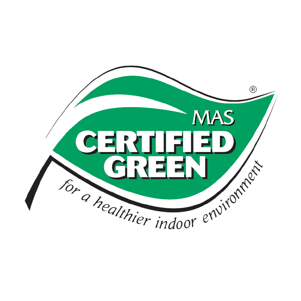 MAS green certified logo