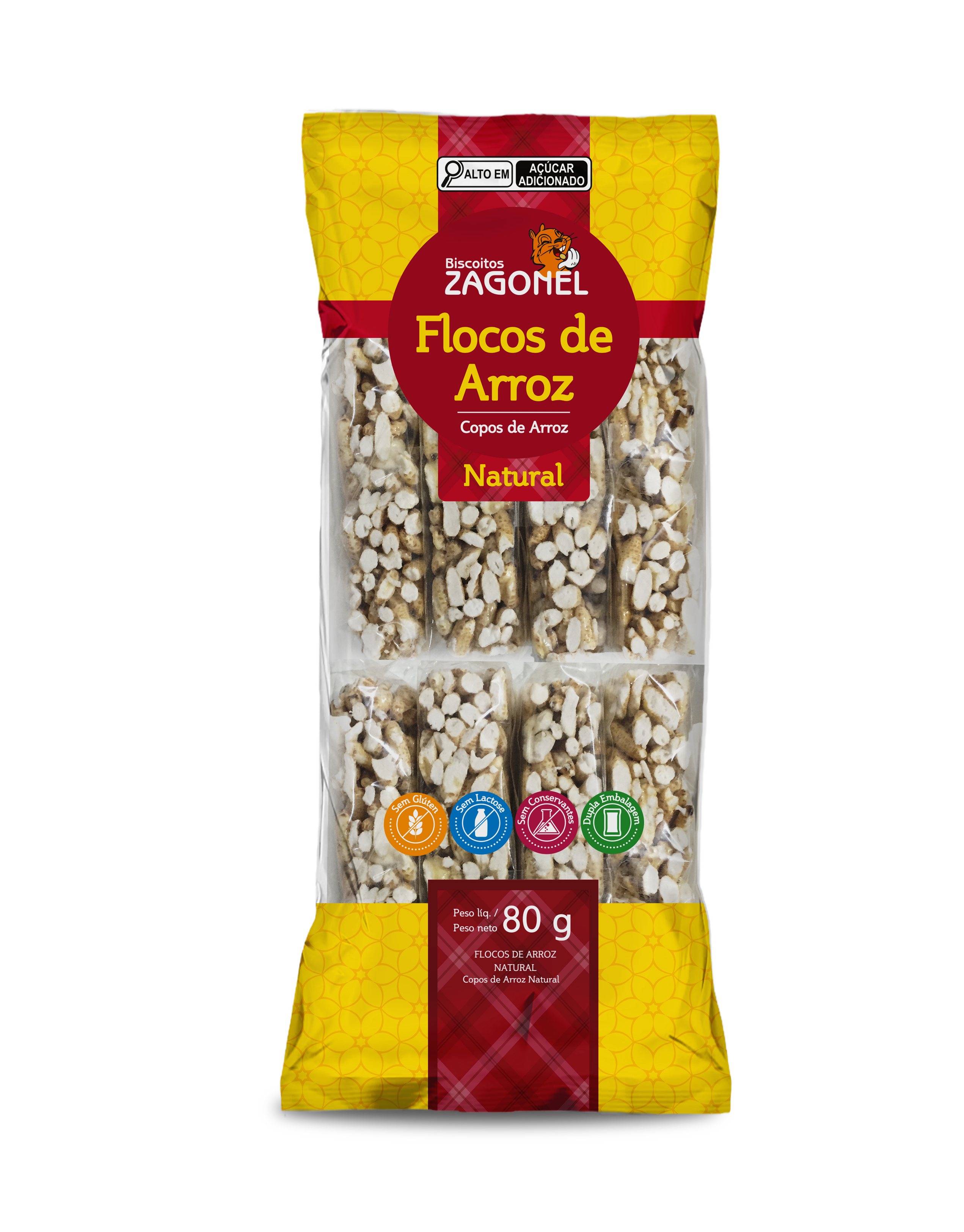Flocos de Arroz Natural 80g