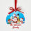 Thumbnail: Personalised Santa & Friends Christmas Bauble