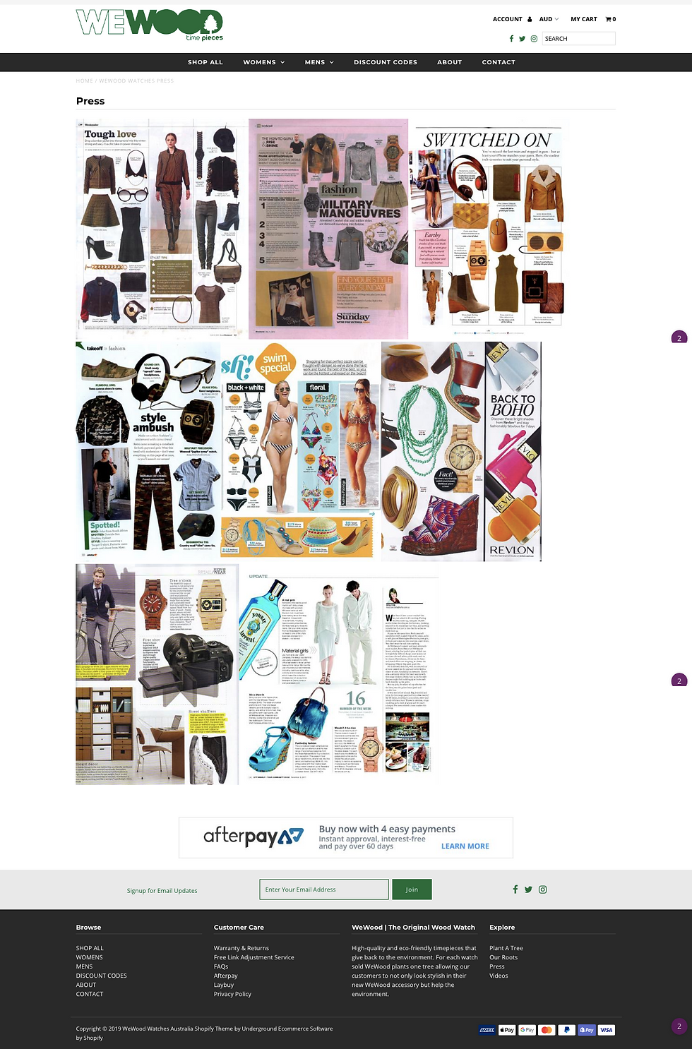 WeWOOD N. America Launch Successes