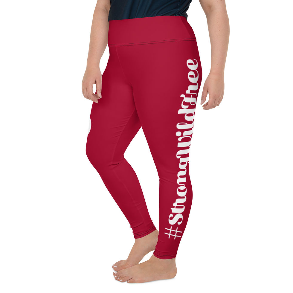 Thumbnail: Signature Plus Size Leggings Carmine
