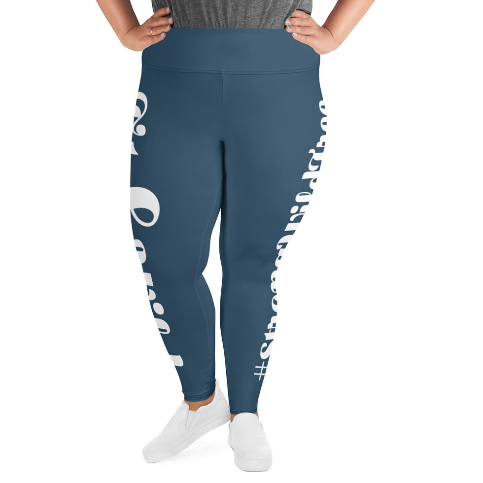 Thumbnail: Signature Plus Size Leggings Arapawa