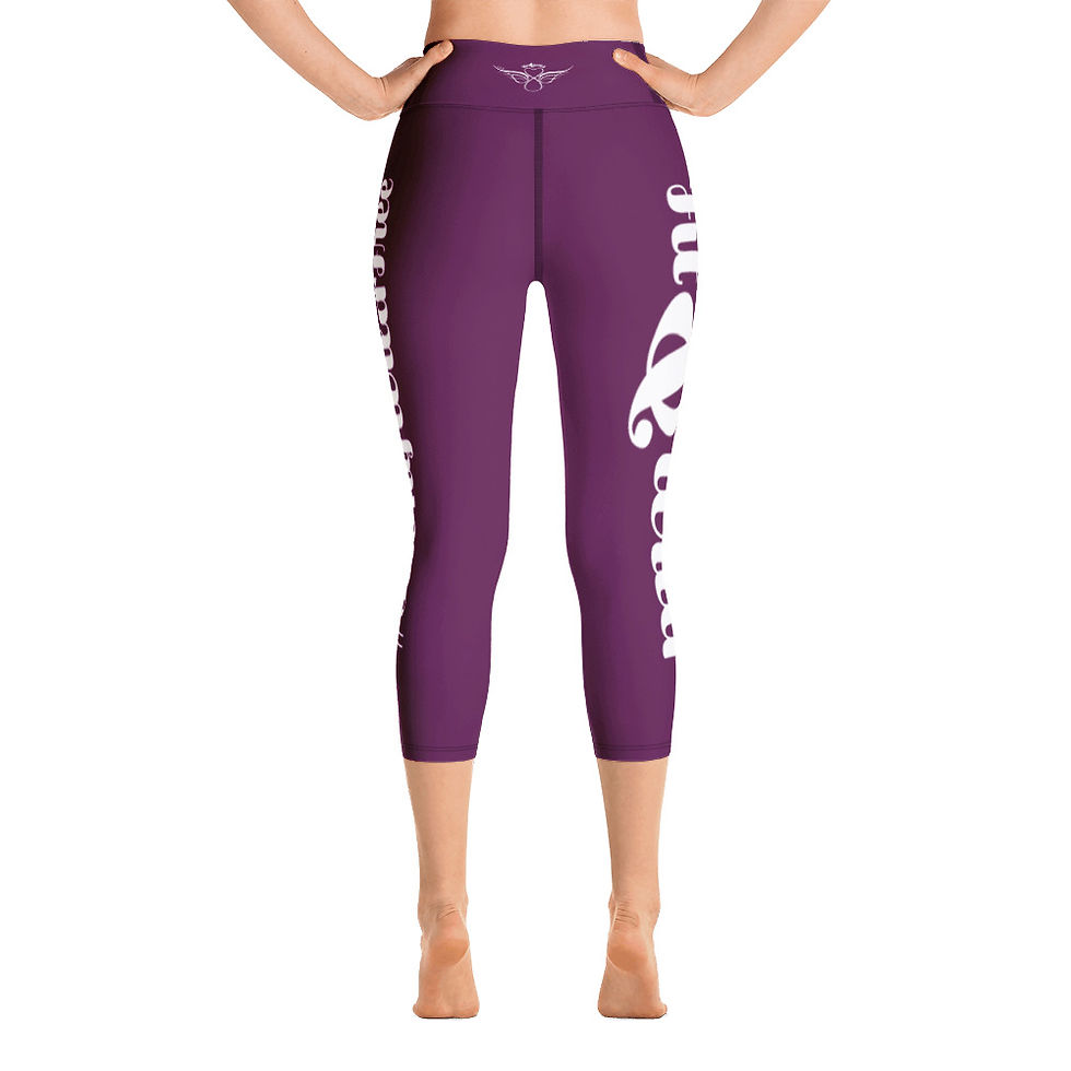Thumbnail: Signature Capri Leggings Tyrian