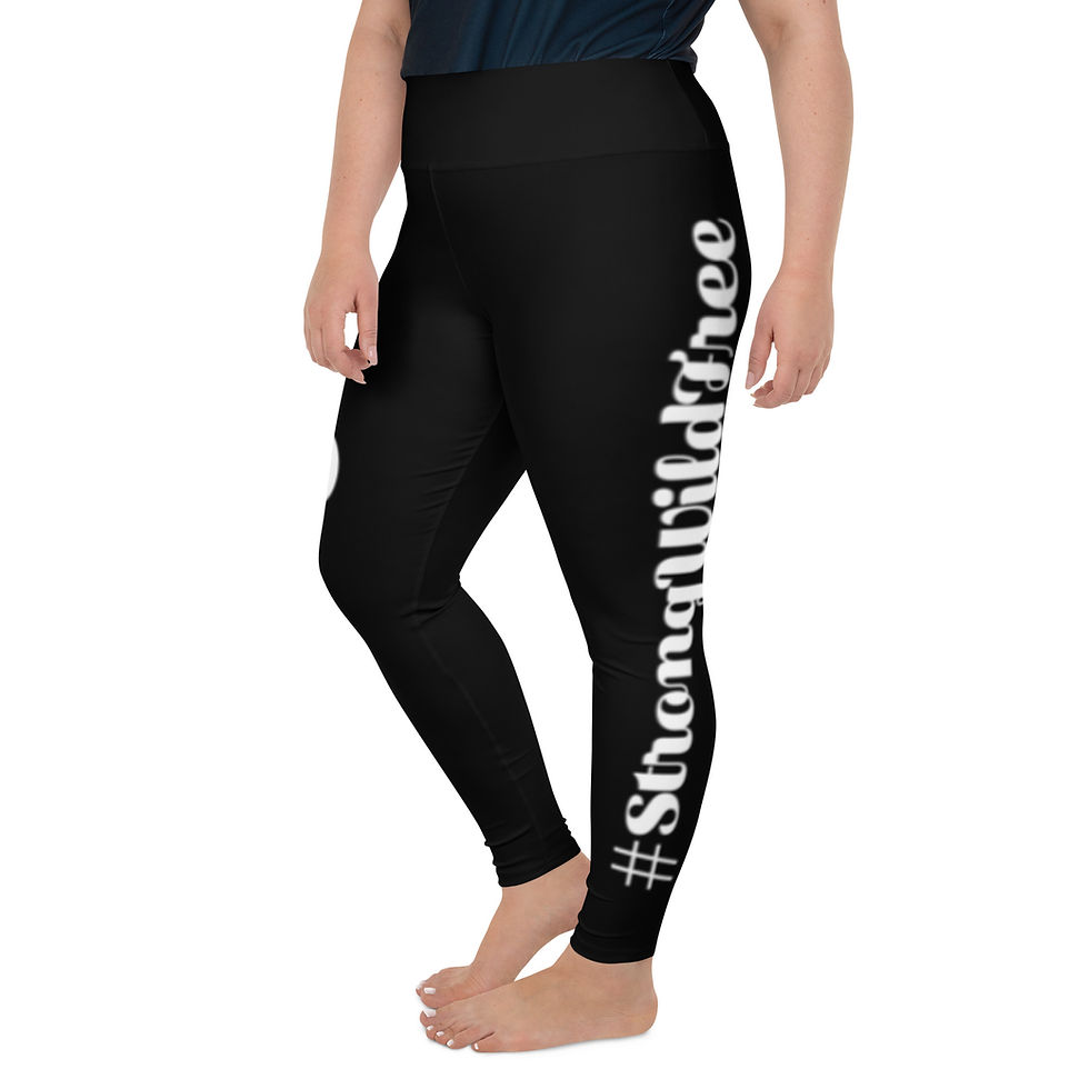 Thumbnail: Signature Plus Size Leggings Black