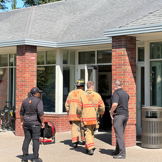 Salem fire department responds to small Goudy fire during lunch period