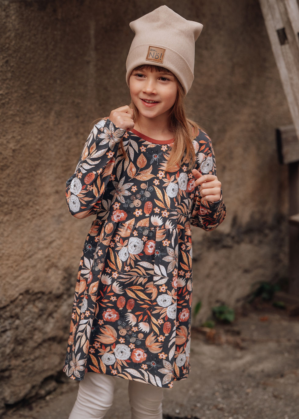 Miniaturbild: Kleid Junchen Waldblumen Gr. 62-140