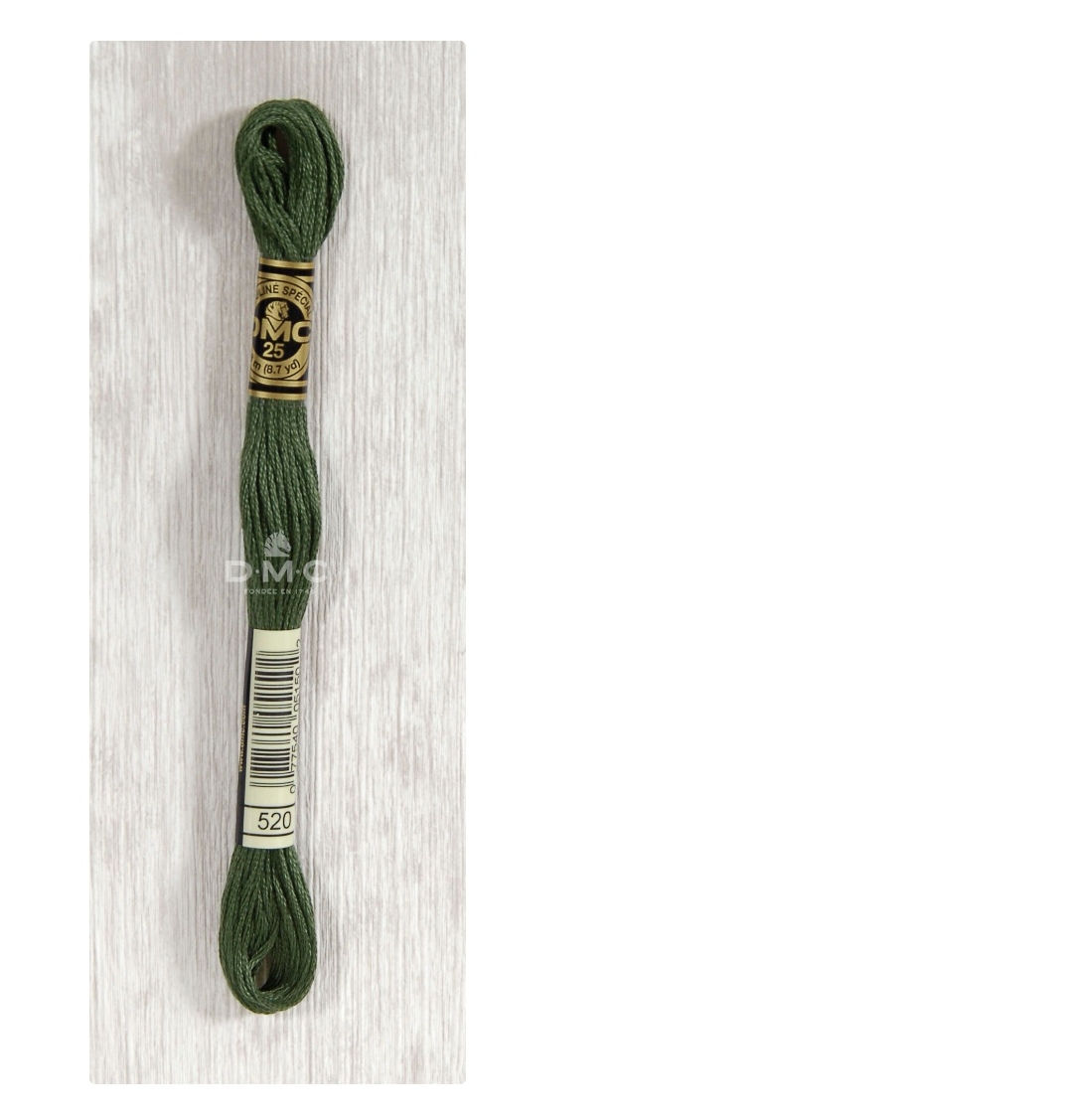 DMC Stickgarn jägergrün