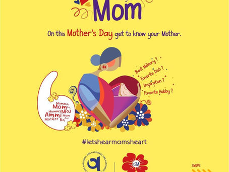 Heart to Heart With Mom On Mother's Day