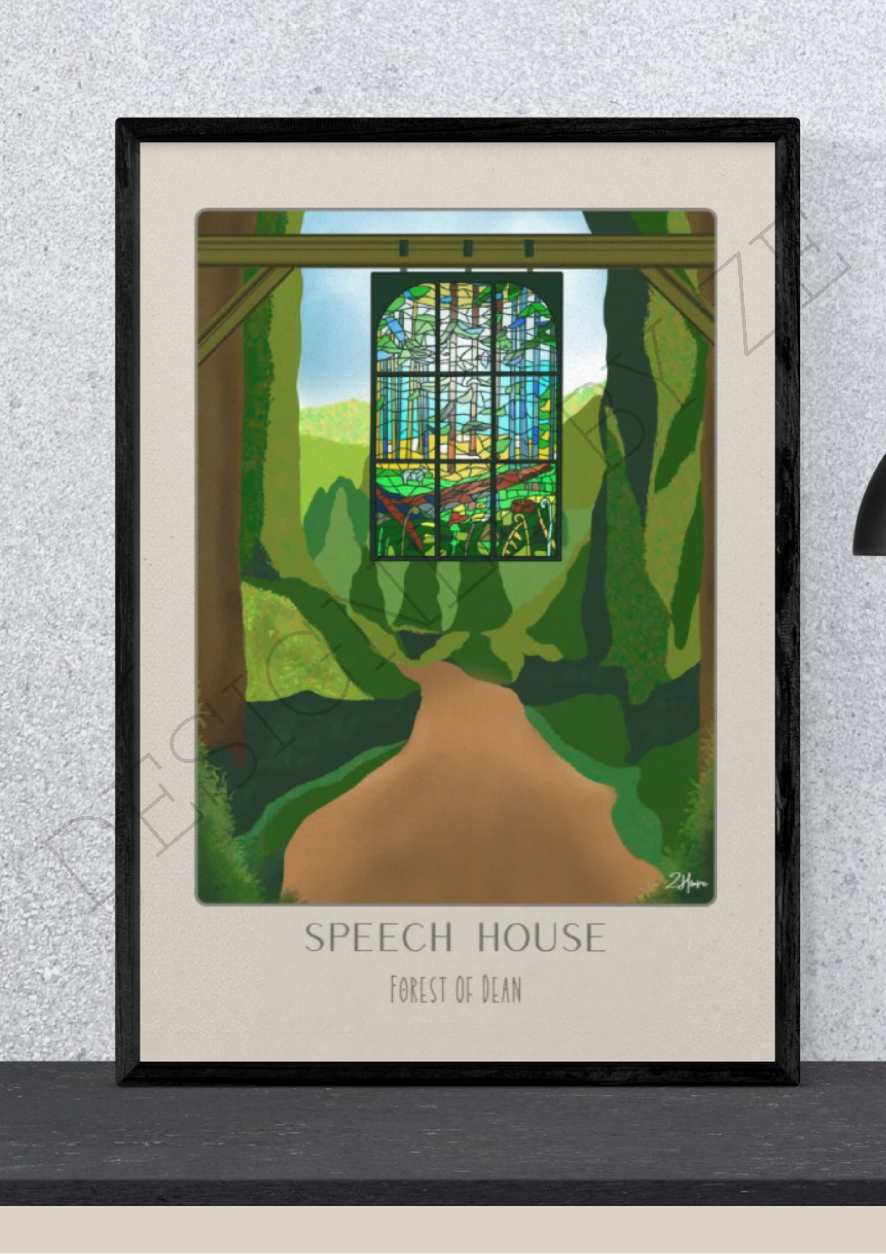 The Window at Speech House - Limited Edition Print