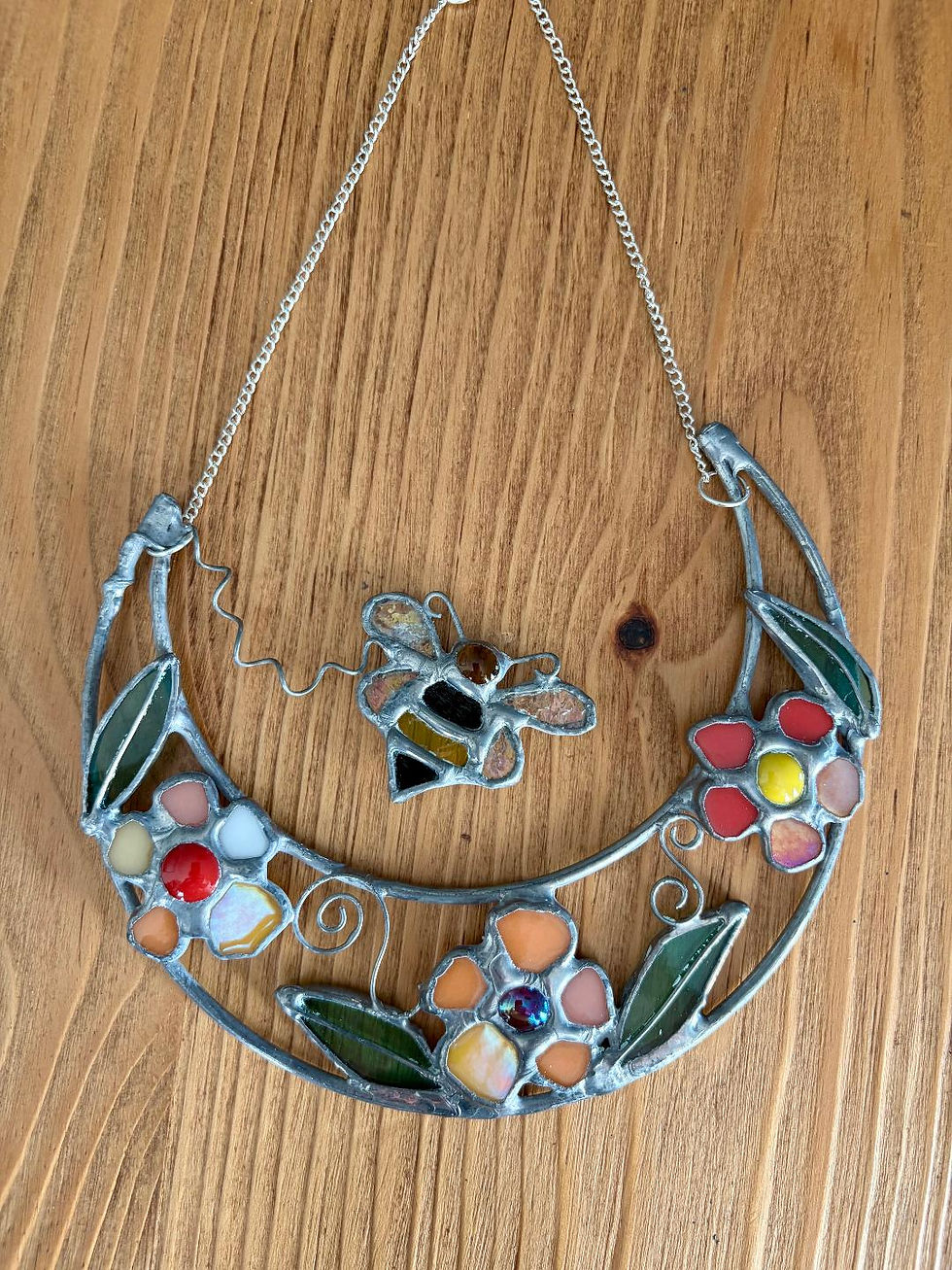 Thumbnail: Bee and Flower Suncatcher