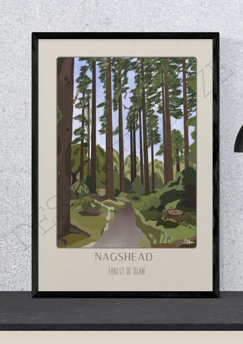 Thumbnail: Nagshead Birds - Limited Edition Print